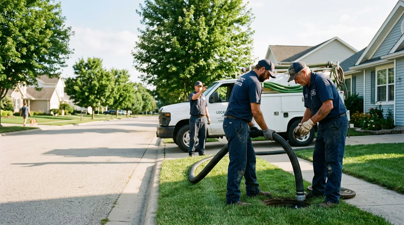 Septic Tank Pumping in Rudolph, OH near me